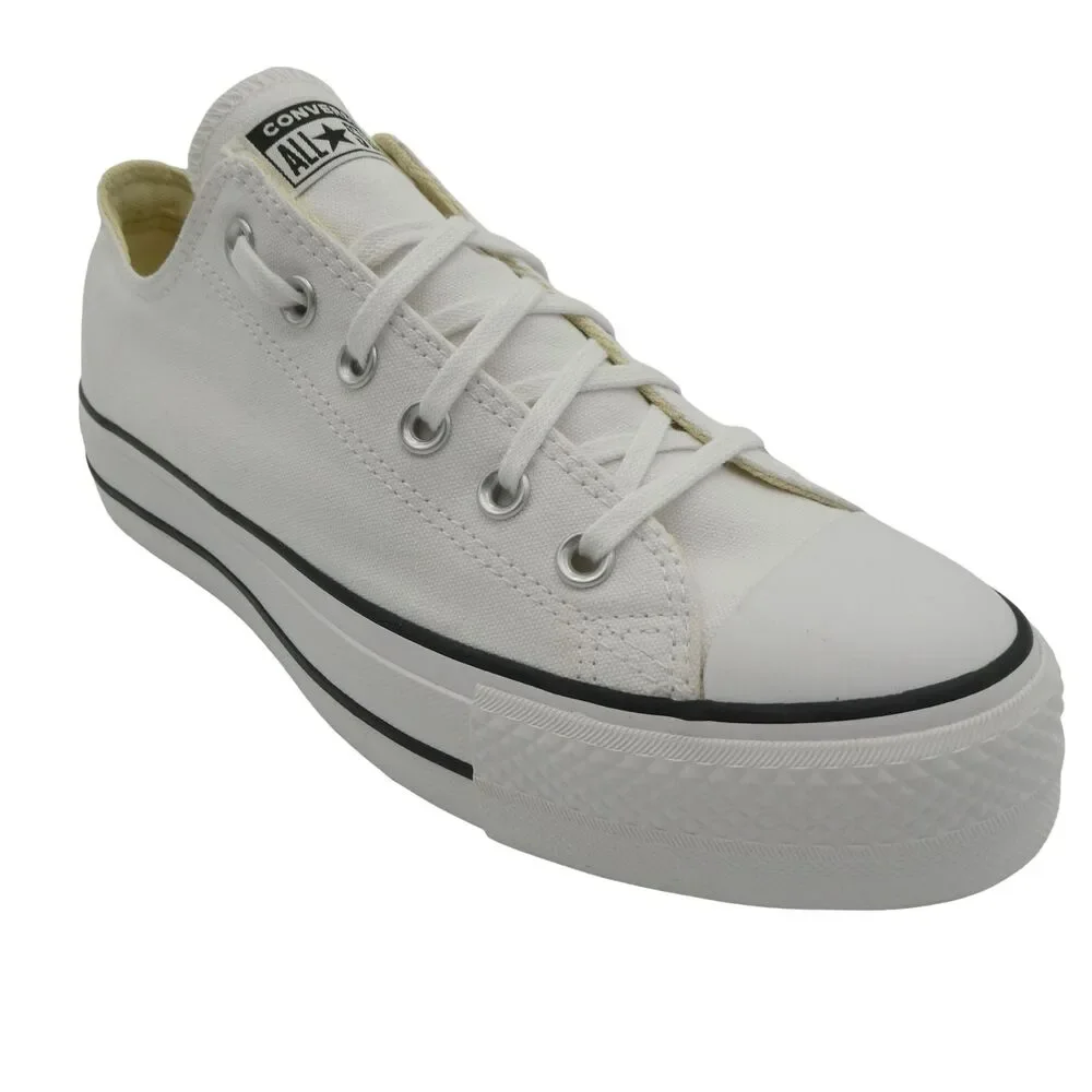 Converse Chuck Taylor All Star Lift Women's 10.5 Platform Canvas White
